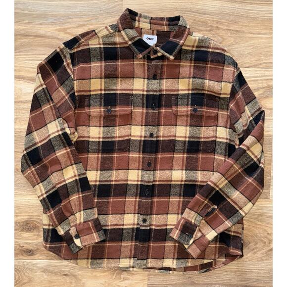 Obey Hardwork Leon Woven - size XXL - OG - Picture 9 of 12